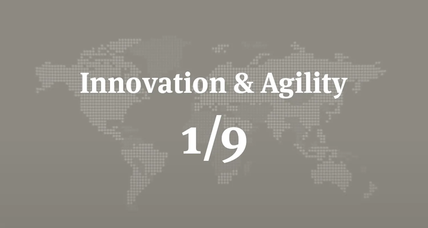 Innovation & Agility - part 1/9: Global vs China
