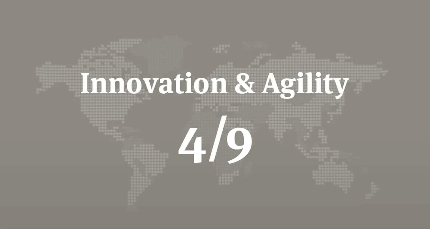 Innovation & Agility - part 4/9: Replicating chinese learnings abroad